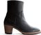 Travelin Bordeaux - Dames enkellaars - Leer - Zwart - Maat 39
