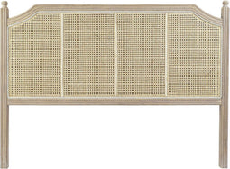 Hoofdbord DKD Home Decor Rotan Rubberwood Natuurlijk (160 x 6 x 120 cm)