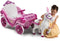Huffy Princess Koets 17335W - 6V Prinsessenkoets - Interactief Paard - Roze
