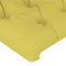 vidaXL - Hoofdbord - 100x7x78/88 - cm - stof - groen