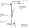 GROHE Euphoria SmartControl 310 Duo Regendouche - Ø 36 cm - Inclusief thermostaatkraan en planchet - Chroom