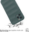 imoshion Hoesje Geschikt voor iPhone 11 Pro Hoesje Siliconen - imoshion EasyGrip Backcover - Donkergroen