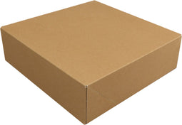 Klika - Zwanenhals/ verzenddoos | karton | 34x34x9cm | bruin | 50 stuks
