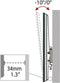 Haeger WB-T70.018A - TV houder - Wandmontage - Verticaal kantelbaar - Max. 70