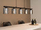 EGLO Cadley - Hanglamp E27 - 121 cm rookglas zwart (1 stuk)