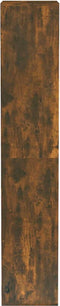 vidaXL Schoenenkast - 54x34x183 cm - 22 vakken - Gerookt eiken