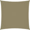 vidaXL - Zonnescherm - vierkant - 2,5x2,5 - m - oxford - stof - beige