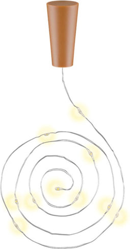 Goobay 3x 10 LED Bottle Light Chain, incl. Timer