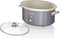 Swan Retro - Slowcooker - Grijs - 6.5 liter