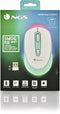 NGS SMOG MINT-RB - Draadloze Muis - Optische Sensor 2400dpi - Mint groen
