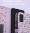 iMoshion Hoesje Geschikt voor Samsung Galaxy A51 Hoesje Met Pasjeshouder - iMoshion Design Bookcase smartphone - Meerkleurig / Purple Flowers