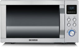 Severin MW 7774 - Magnetron met Grill en Convectie 3-in-1 - 900W magnetronvermogen - Roestvrijstaal