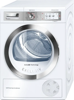 Bosch WTY887W3 - Warmtepompdroger - 9 kg - A+++ - Wit
