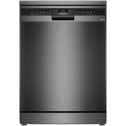 Siemens SN23EC22AE - Vrijstaande vaatwasser - 6 programma's - Black steel