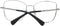 Max Mara MM5003 54016 bril zonder sterke - Dames - Zilverkleurig