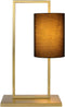 Atmooz - Tafellamp Urbino - E27 - Eetkamer / Slaapkamer / Woonkamer - Kleur : Goud Brons - Hoogte : 61cm - Metaal