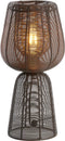 Light & Living Tafellamp Aboso - Bruin - Ø18cm - Modern