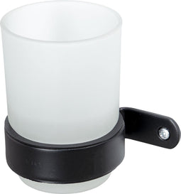 Haceka Ixi - Enkele Bekerhouder Mat Zwart RVS