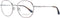 Gant GA4090 50072 bril zonder sterke - Dames - Roze