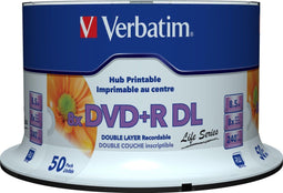 Verbatim 97693 - DVD+R DL - 8,5 GB - 50 stuks