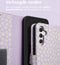 iMoshion Hoesje Geschikt voor Samsung Galaxy A54 (5G) Hoesje Met Pasjeshouder - iMoshion Design Bookcase smartphone - Paars / White Daisy