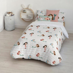 Noorse hoes Kids&Cotton Mosi Small Roze 175 Draden 180 x 220 cm 180 x 240 cm