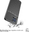 iMoshion Hoesje Geschikt voor Samsung Galaxy M53 Hoesje Siliconen - iMoshion Thunder Backcover - Zwart