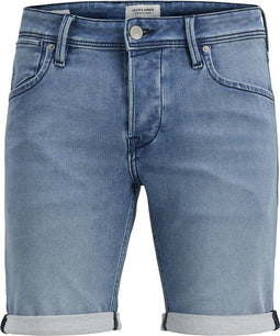 Jack & Jones - Heren Shorts Rick Dash Short - Blauw - Maat S