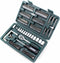 Brüder Mannesmann M29166 Dopsleutelset Metrisch 1/4 (6.3 mm) 130-delig