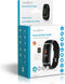 Nedis BTSW001BK - Activiteitenmonitor - Hartslag- en temperatuurmeting - Zwart