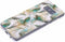 Hoesje Geschikt voor Samsung Galaxy S8 Hoesje Siliconen - Design Backcover siliconen - Wit / Meerkleurig / Gold Peacock