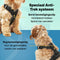 Jake & Jacky Hondentuigje - Anti-Trek Y Tuig - Reflecterend - Zwart - M