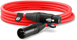 Røde XLR3M-R - Microfoonkabel 3 m - Professionele kwaliteit - Rood