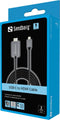 Sandberg 136-21 - USB-C to HDMI Kabel - 4K @ 60 Hz - Zilver