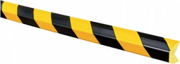 Moravia 422.29.433 Kantenbeveiliging Zwart, Geel (l x b x h) 1000 x 35 x 40 mm