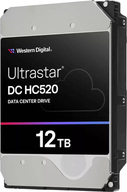 Western Digital Ultrastar DC HC520 - HDD 3.5" - 12TB 7200RPM SATA - 256MB Cache