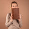 Selencia Tablet Hoes - Geschikt voor Samsung Galaxy Tab A7 - Nuria Vegan Lederen Trifold Bookcase - Bruin