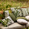 Dutch Decor - MAURO - Buitenkussen 45x45 cm - waterafstotend en uv-bestendig - Olive Branch - groen