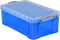 Really Useful - Opbergbox 5 liter 340x200x125 mm transparant blauw