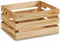 Decoratieve Doos Bruin Hout 31 x 16 x 21 cm (18 Stuks)