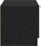 vidaXL - TV-meubel - 2 - stuks - Zwart - Eiken - 80x35x36,5 - cm - Bewerkt - Hout