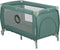 Lionelo Stefi Plus - Campingbedje 2in1 - Reisbedje en box - Hoogwaardige T25-schuimmatras - Groen