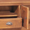 vidaXL - Tv-meubel - 100x30x40 - cm - massief - teakhout