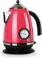 Aquavita Chalet waterkoker rood 1.7L 2200W