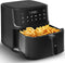JAP Appliances Ascension - Airfryer XL - Heteluchtfriteuse XXL - 2000W - 7,6L Inhoud - 60ºC tot 200ºC - Zwart