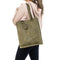 Burkely Michelle - Dames Shopper Laptoptas 13,3 inch - Telefoonvak en ritsvak - Groen