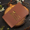 Castagnola - Lederlook Placemat - Antislip Waterafstotend 45x30 cm - Bruin