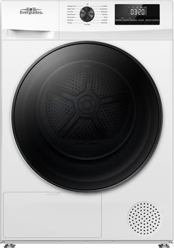 EVERGLADES EVHP9055W - Warmtepompdroger - 9 kg - 15 programma's - Energielabel A+++