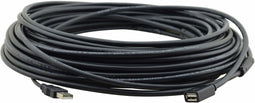 Kramer Electronics CA-UAM/UAF-25 - USB A Mannelijk/Vrouwelijk - 7,6 m - Zwart