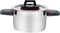 Feel Maestro MR-3530-16 - Casserolepan met deksel - Ø 16 cm 1,6 L Rood Zwart Staal